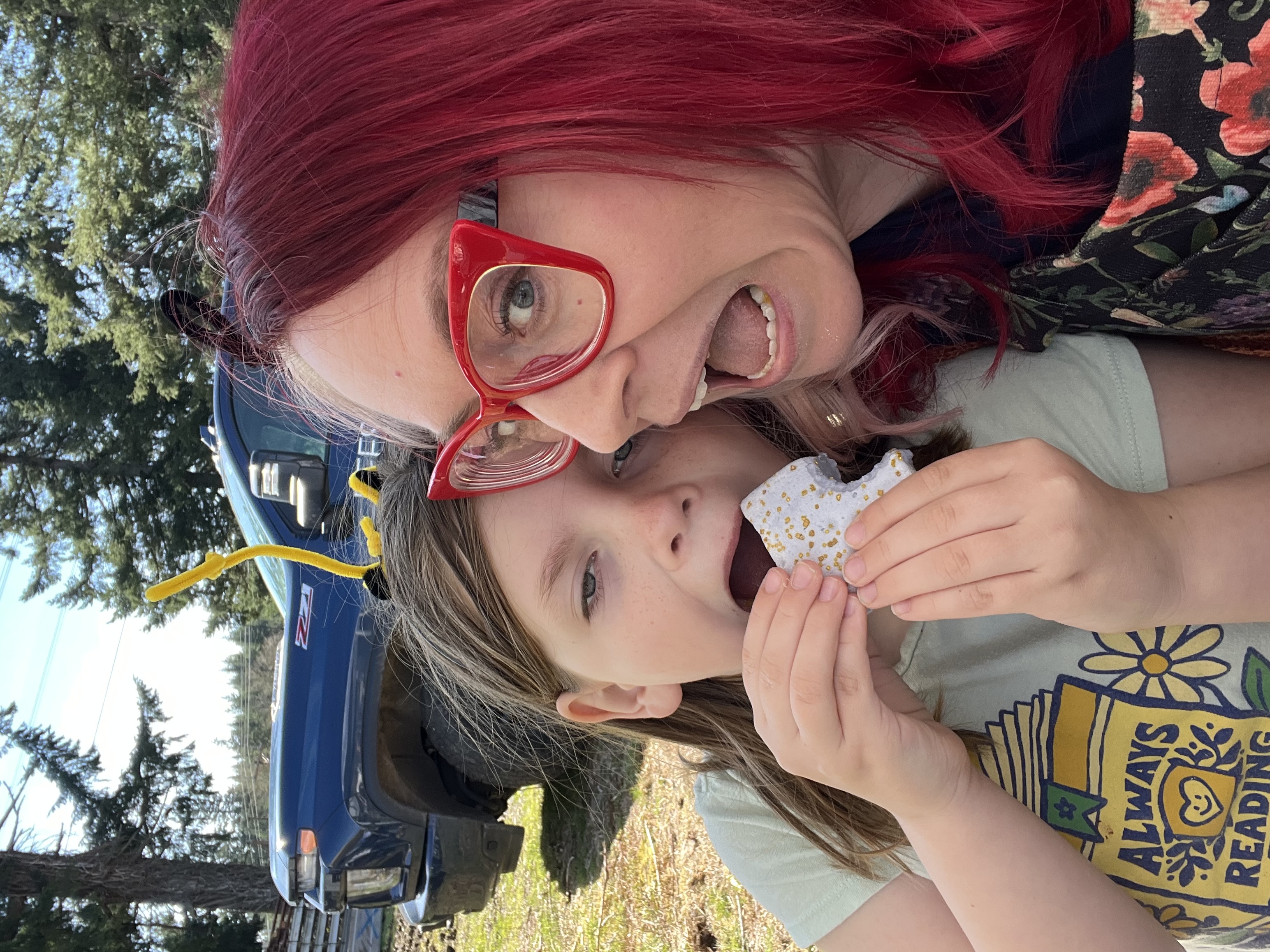 Smiles and snacks at Bees in the Burbs